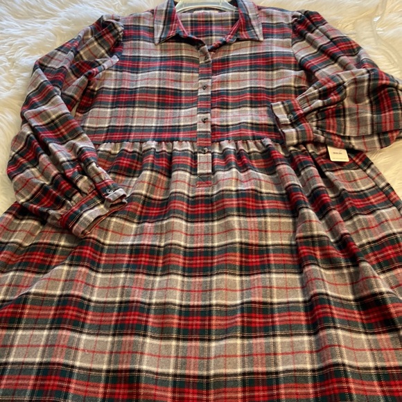 Copper Kay Dress very soft long sleeves brand new with tag length 39” bust 40/42 - Picture 8 of 12